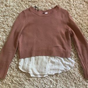 Pink H&M sweater